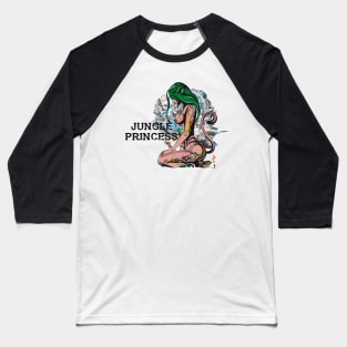Jungle Princess Baseball T-Shirt